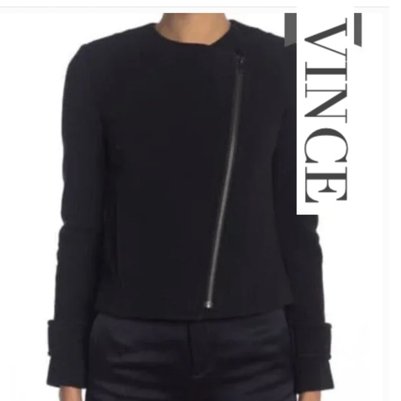 Vince Jackets & Blazers - Vince Asymmetrical Moto Jacket,0,  DH